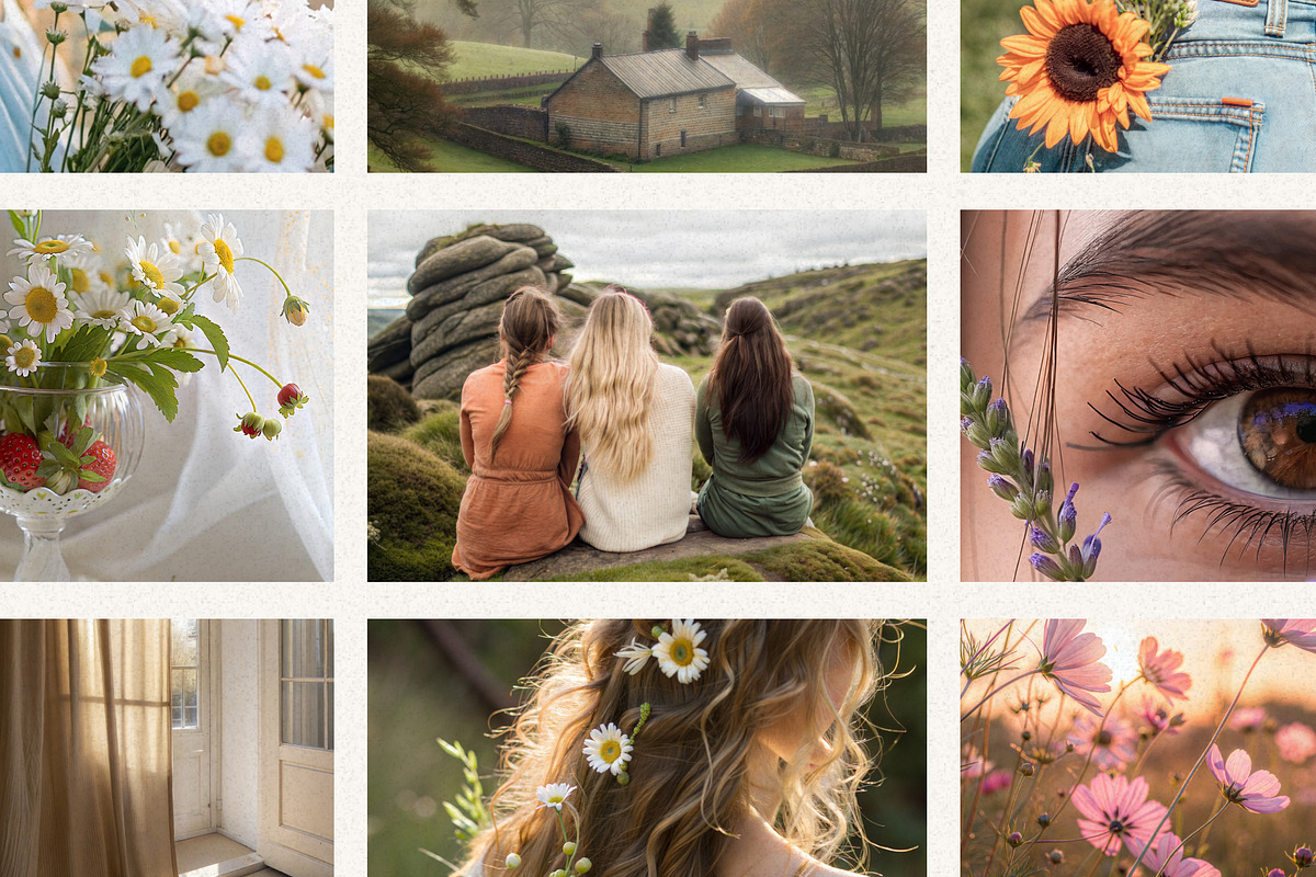 Summer Aesthetic Stock Photo Bundle, a Photo by Helospace (Photo 3 of 10)
