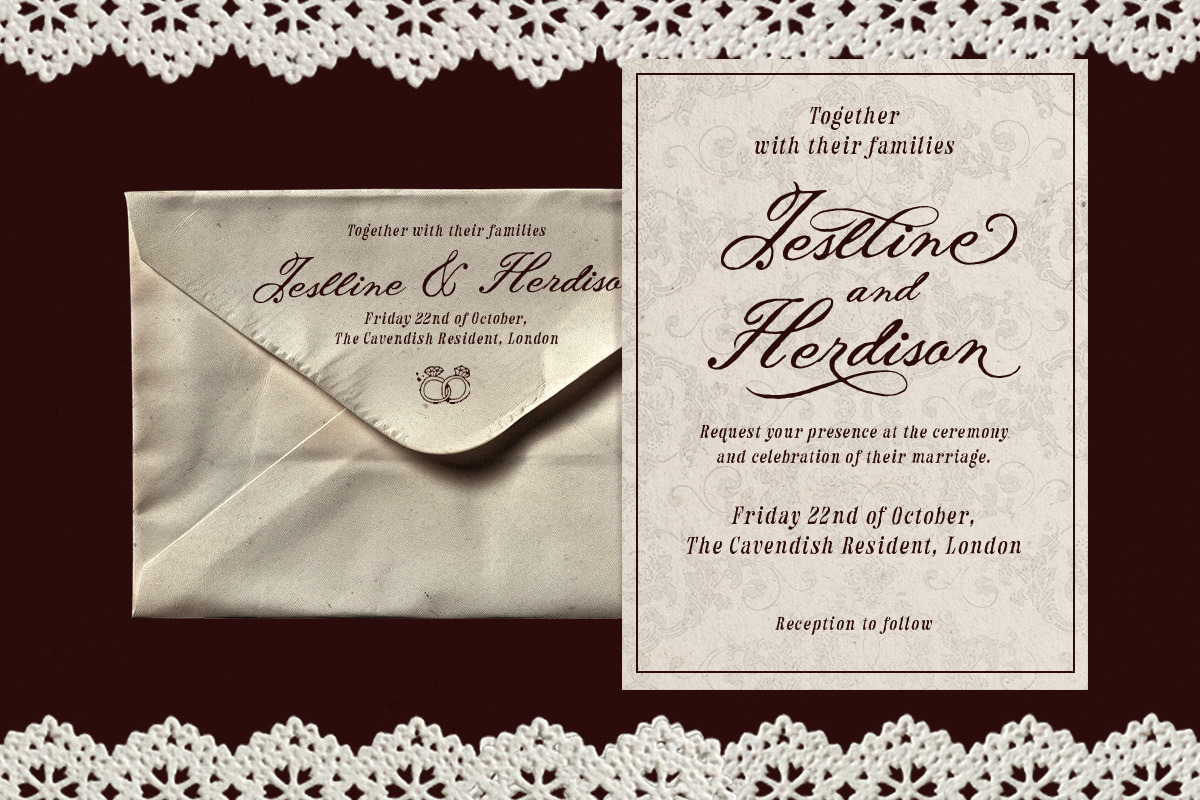 Seratone Vintage Wedding Script, a Script Font by Letterhend Studio (Photo 10 of 10)
