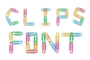 clips, a Symbol Font by noche (Thumbnail 1 of 5)