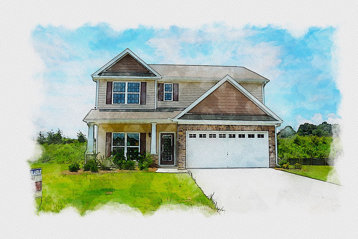 House Portrait from Photo Action, an Action Add-On by MRI STUDIO (Photo 7 of 17)