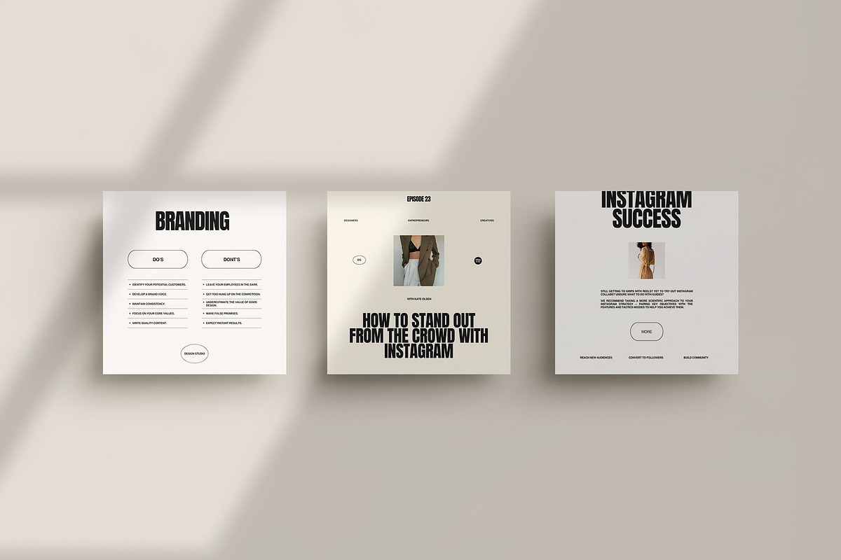 Social Media Branding Coach Posts, a Social Media Template by Moscovita Studio (Photo 25 of 43)