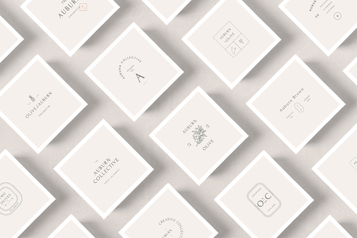 Auburn Logo Kit, a Branding & Logo Template by Studio Standard (Photo 2 of 12)