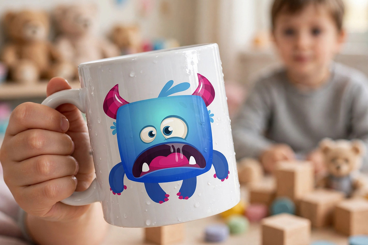 Berry Boos - 6 Cute Monsters, a Decorative Illustration by D R A W K M A N (Photo 2 of 5)