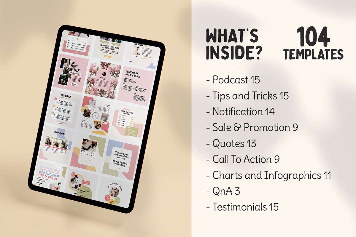 Instagram Engagement Booster Creator, a Social Media Template by Analogi Studio (Photo 2 of 27)