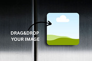 Canva Magnet Mockup Template Fridge, a Household Mockup by GraphiCarola (Thumbnail 2 of 7)