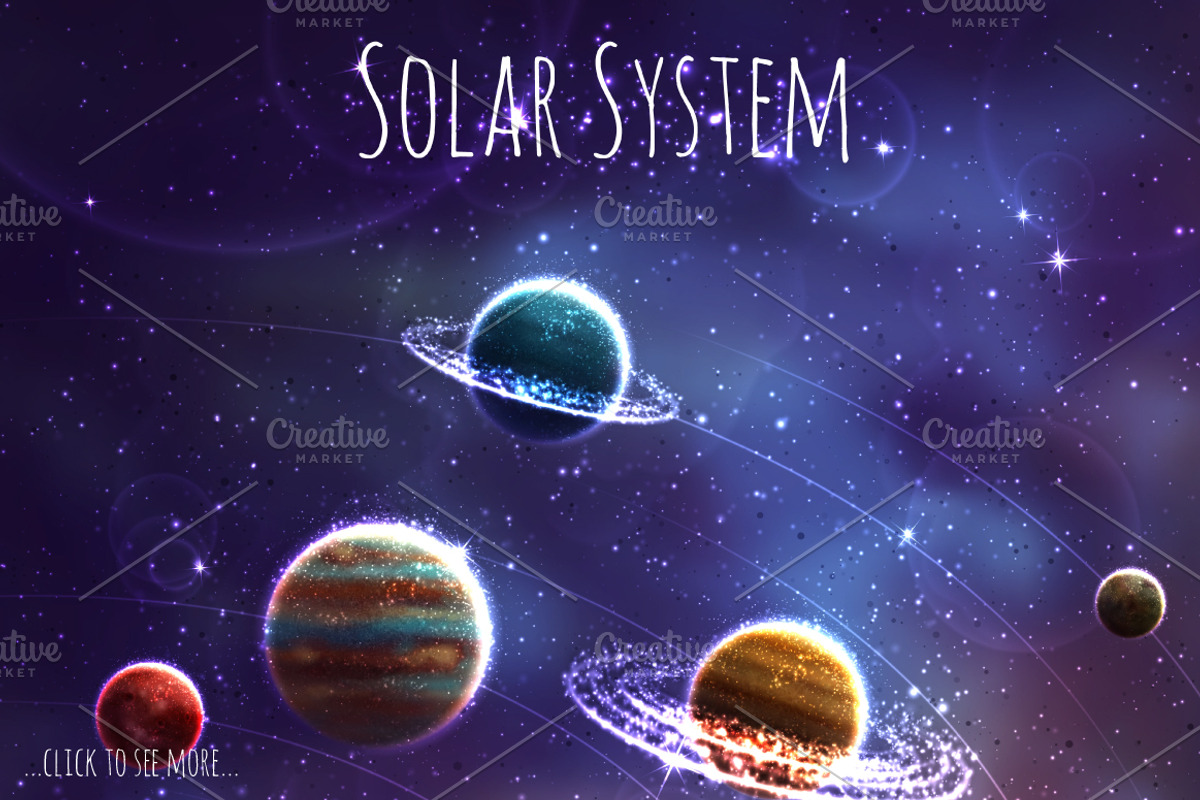 Solar System, an Illustration by Cattleya (Photo 4 of 4)