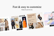 Canva Social Media Templates, a Social Media Template by Gaize (Thumbnail 2 of 9)