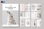 Wedding Cake Catalog Template, a Brochure Template by BrandPacks (Thumbnail 1 of 5)
