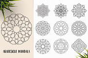 530 Vector Mandala Ornaments, an Animal Illustration by pixaroma (Thumbnail 34 of 55)