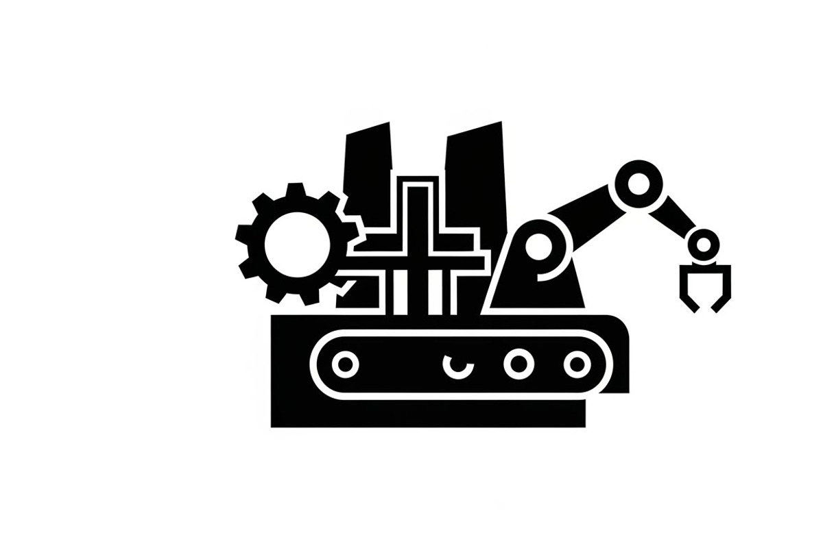 Bold industrial machine silhouette, an Illustration by Amazin_art (Photo 20 of 31)