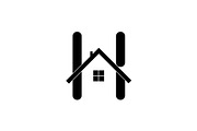 letter H Home Logo, a Branding & Logo Template by Salman Shop (Thumbnail 4 of 4)