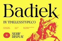 Badiek Serif Display