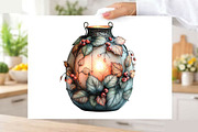 Watercolor Autumn Clipart Bundle., an Illustration by SVGArt (Thumbnail 6 of 9)