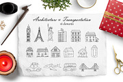 Christmas card map creator, a Seasonal Illustration by Alisovna (Thumbnail 2 of 12)