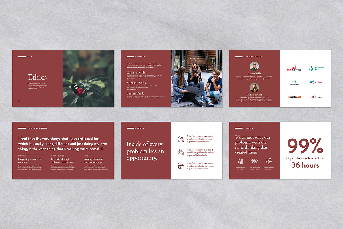 Pitch Deck Powerpoint Presentation, a Presentation Template by Andre28 (Photo 4 of 10)