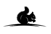 Black Squirrel Vector Icon Bundle, an Illustration by jahid234 (Thumbnail 27 of 51)