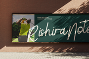 Rishira Notes - Handwritten Script, a Handwritten Font by Indotype Foundry (Thumbnail 7 of 10)