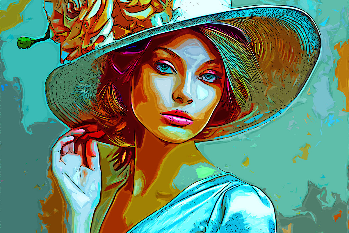 Photoshop Photo Art Action, an Action Add-On by Photoshop Action (Photo 7 of 22)