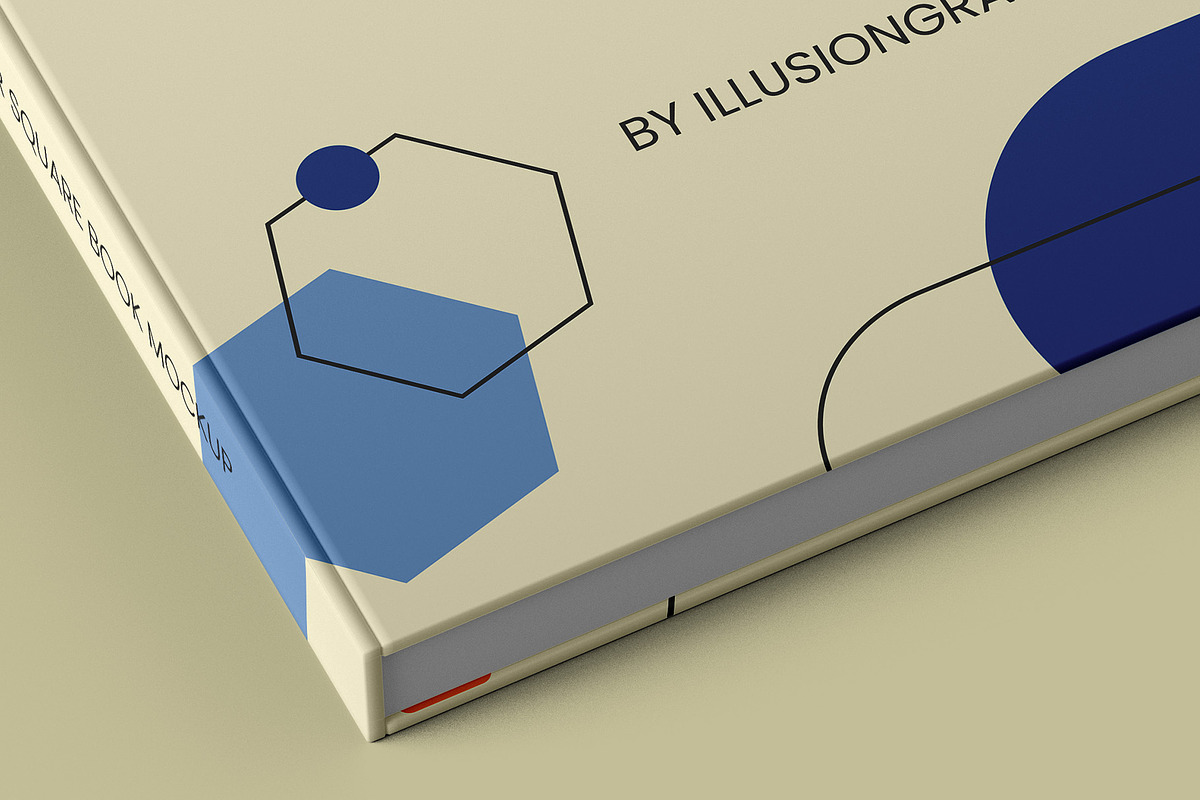 Hardcover Square Book Mockup v2, a Books & Magazine Mockup by Illusiongraphic (Photo 15 of 22)