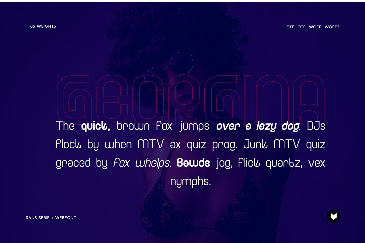 Georgina Pro Typeface, a Font by Foxtype (Photo 6 of 9)
