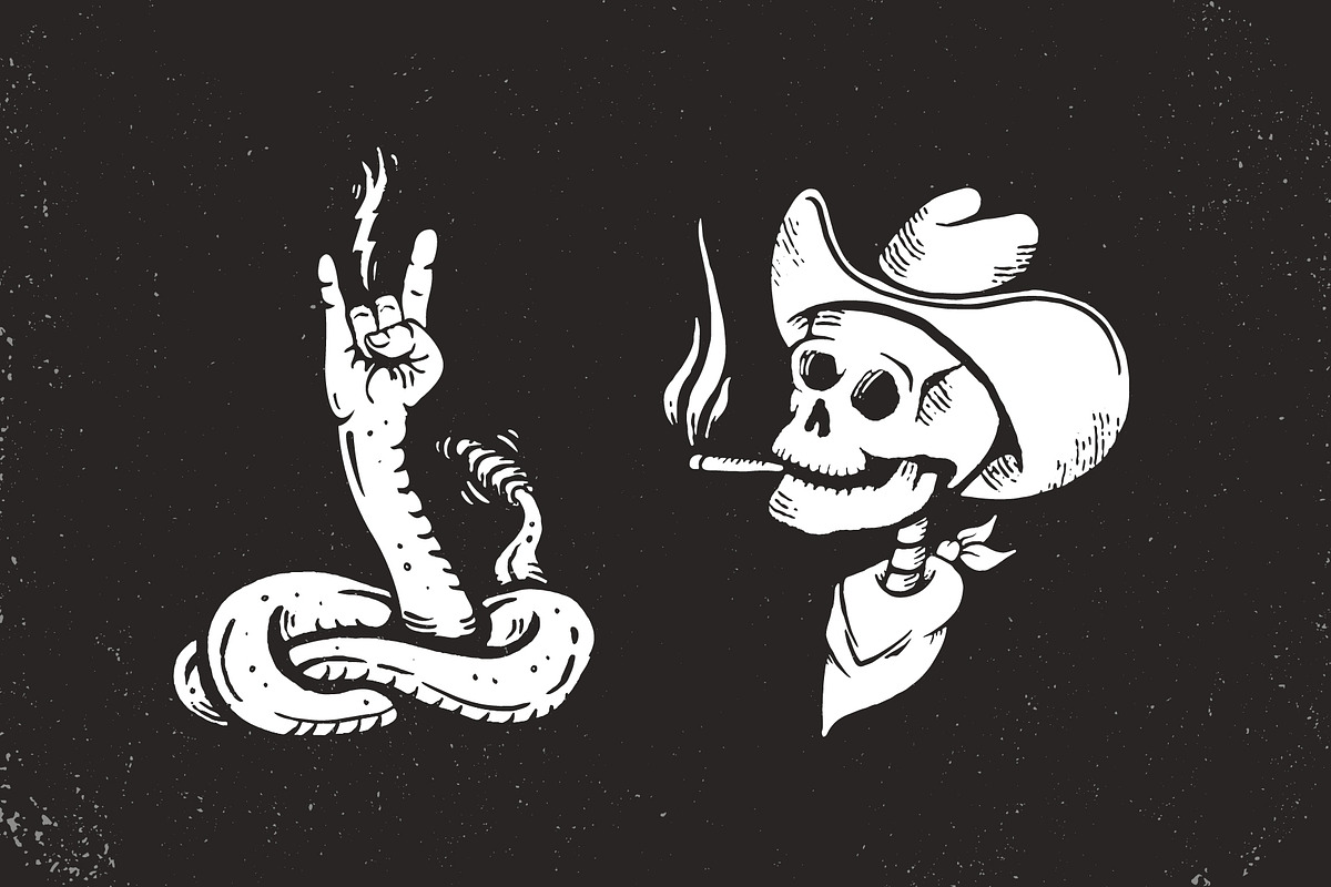 Skulls, Souls, and other Oddities, an Illustration by Chad Alan Steinborn (Photo 3 of 8)