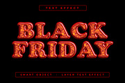 Black Friday Text Effect Mockup, a Layer Style Add-On by CreativeShaper (Thumbnail 1 of 2)