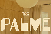 TRE PALME Midcentury Modern Font, a Handwritten Font by By Hand Designs (Thumbnail 1 of 7)