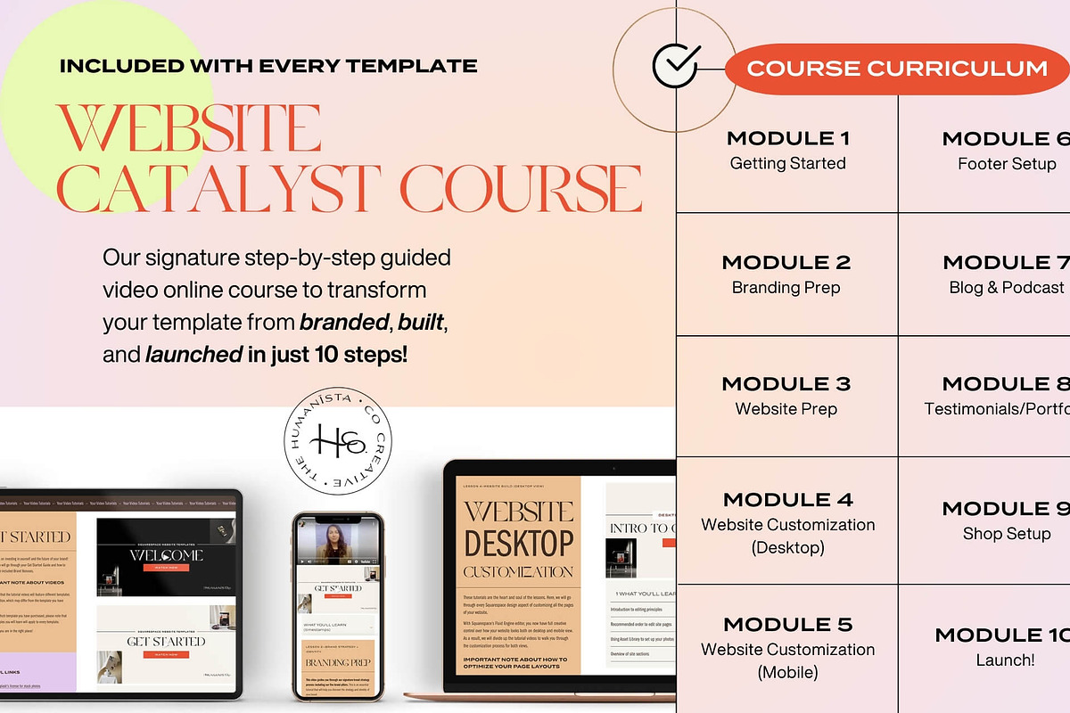 Onyx Squarespace Website Template, a Squarespace Template by The Humanista Co. (Photo 17 of 19)