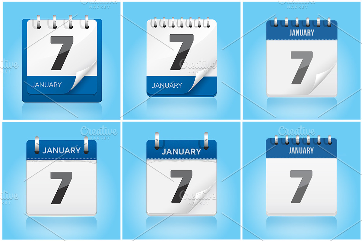 Calendars and Counters, an Icon by Seyyahil (Photo 2 of 3)