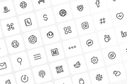 iOS 14 Minimal Icon Set, an Icon by Ghostpixel (Thumbnail 3 of 11)