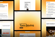 Portfolio Website Framer Template, an UI Kit Template by Rozepaars Design (Thumbnail 2 of 5)