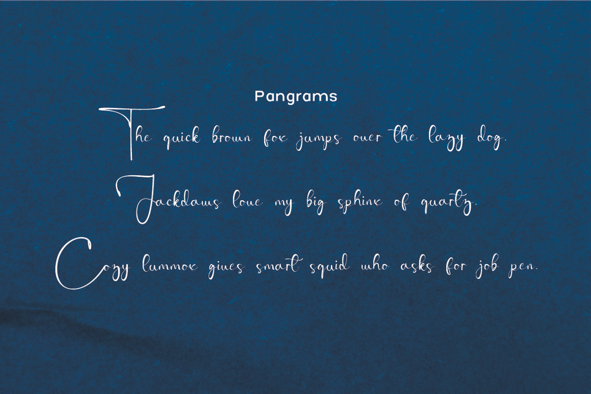 Rigalia Script, a Script Font by JNJ Studio (Photo 8 of 10)