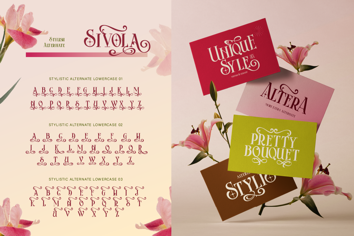 Sivola, a Serif Font by Burntilldead (Photo 6 of 12)