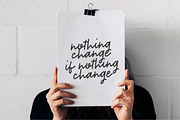 Rockmind - Modern Monoline Font, a Script Font by Letterative Studio (Thumbnail 2 of 7)