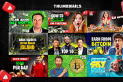 Youtube Thumbails Pack, a Templates & Theme by Hammad Arif (Thumbnail 1 of 8)