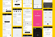 TURBO iOS Wireframe Kit, a Wireframe Template by Just UI (Thumbnail 9 of 11)