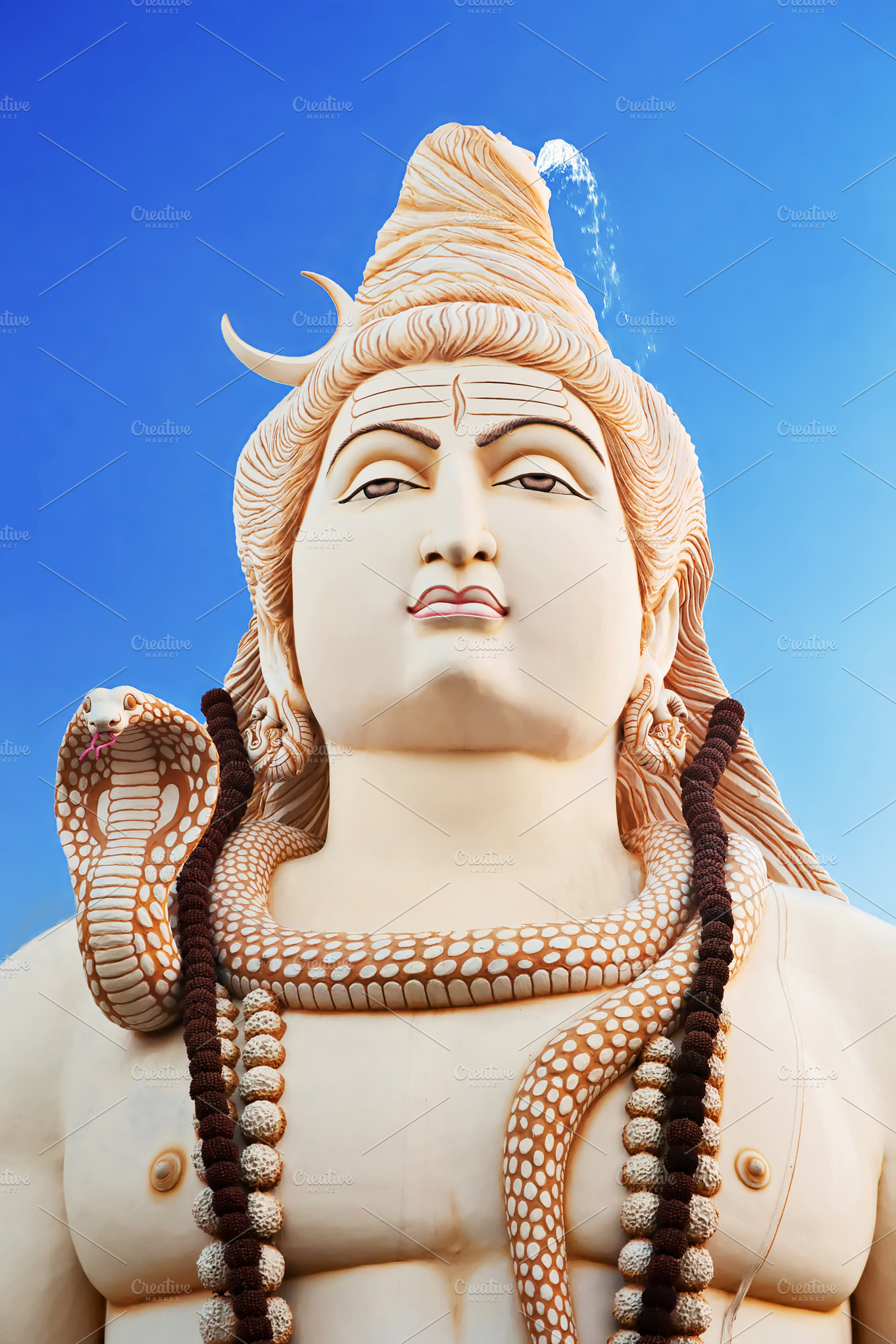 Lord Shiva Statue, a Photo by saiko3p