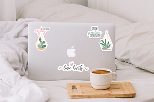 Succulents And Cactus Sticker Bundle