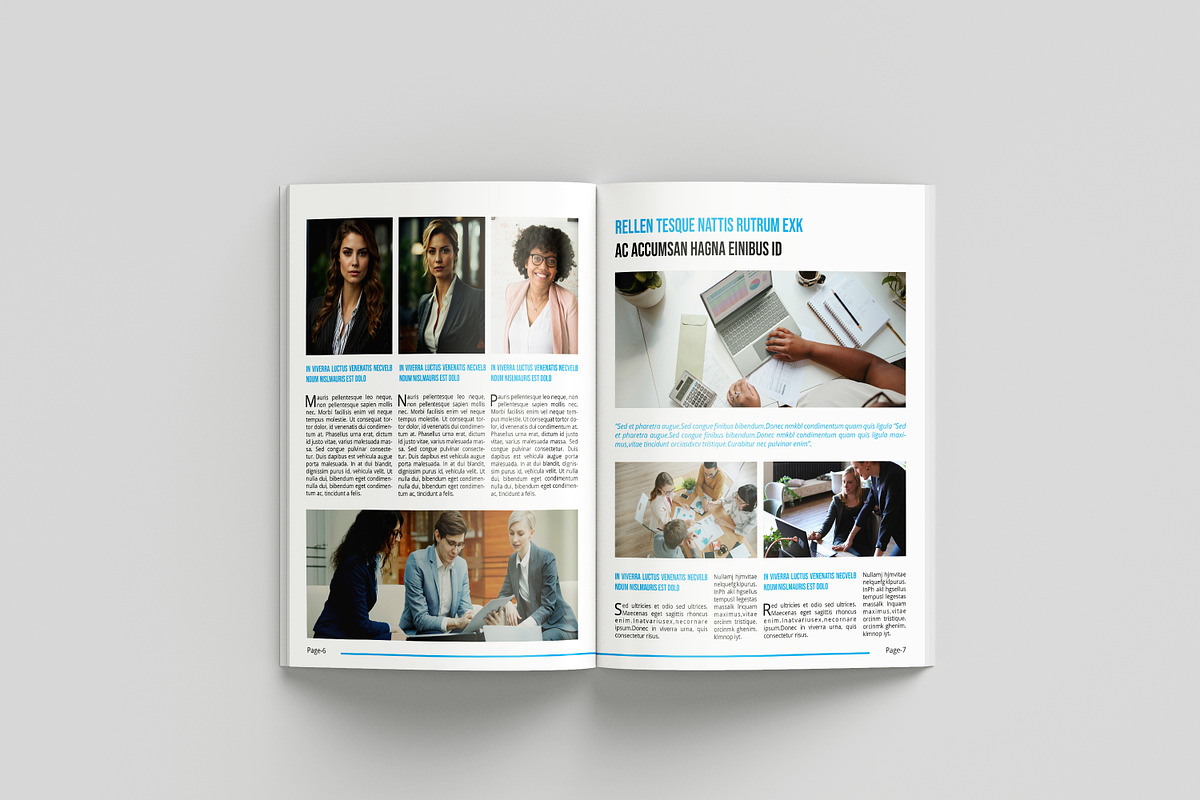 Newsletter Template, a Brochure Template by Template Shop (Photo 5 of 6)