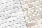 16 White Brick Texture Digital Paper, a Texture Graphic by NorthWindPixels (Thumbnail 4 of 4)