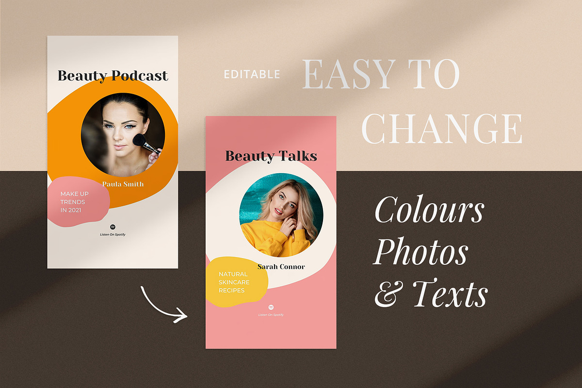 Influencer Instagram Pack | PS CANVA, a Social Media Template by Visuel Colonie® (Photo 4 of 16)