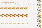 Cozy Autumn Set, a Decorative Illustration by Aurella Art (Thumbnail 7 of 18)
