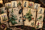 Mysterious Victorian Poison Garden, a Background Graphic by Printable Treasure (Thumbnail 3 of 3)