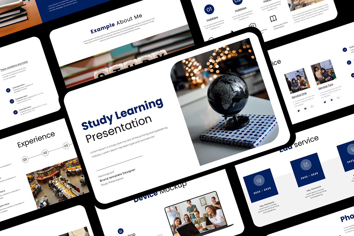 800+ Powerpoint Slides Bundle, a Presentation Template by Hammad Arif (Photo 19 of 30)