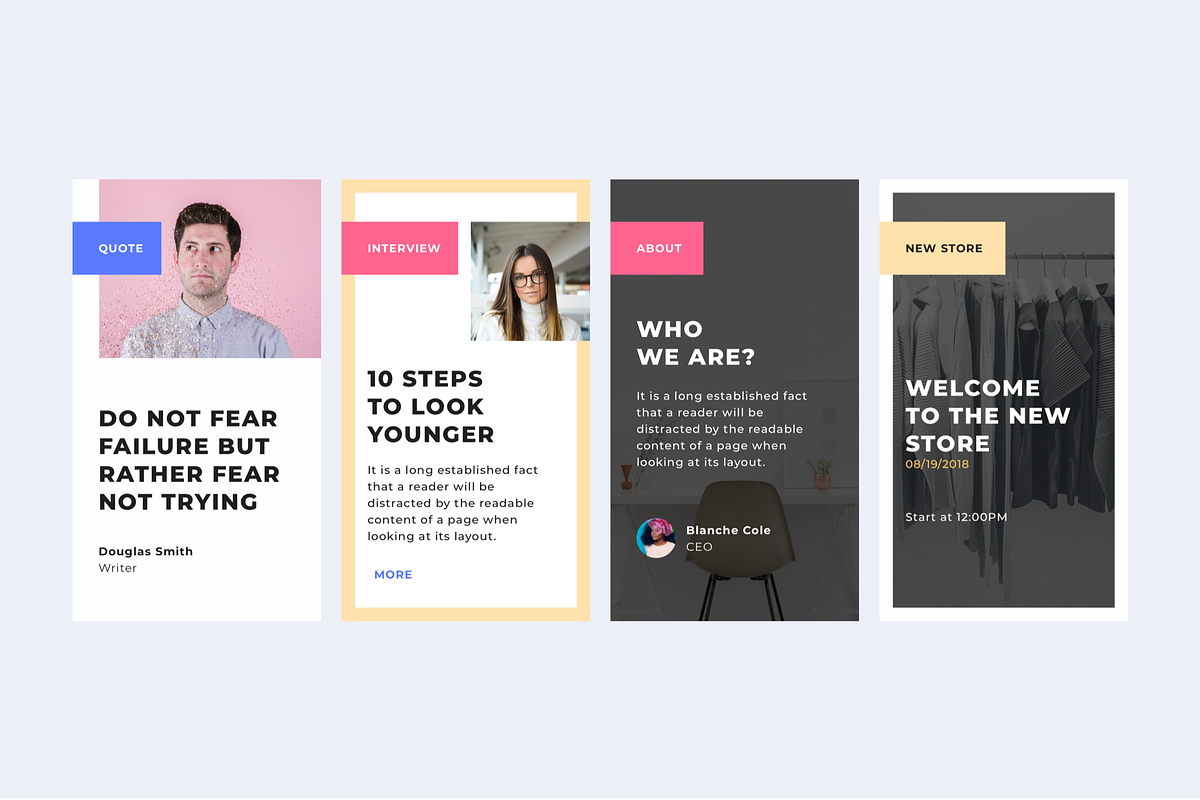 Instagram Stories #1, a Social Media Template by Evgen Kuhto (Photo 4 of 6)