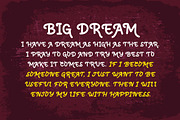 My Rose - Handwritten Display Font, a Sans Serif Font by Mightyfire (Thumbnail 3 of 5)