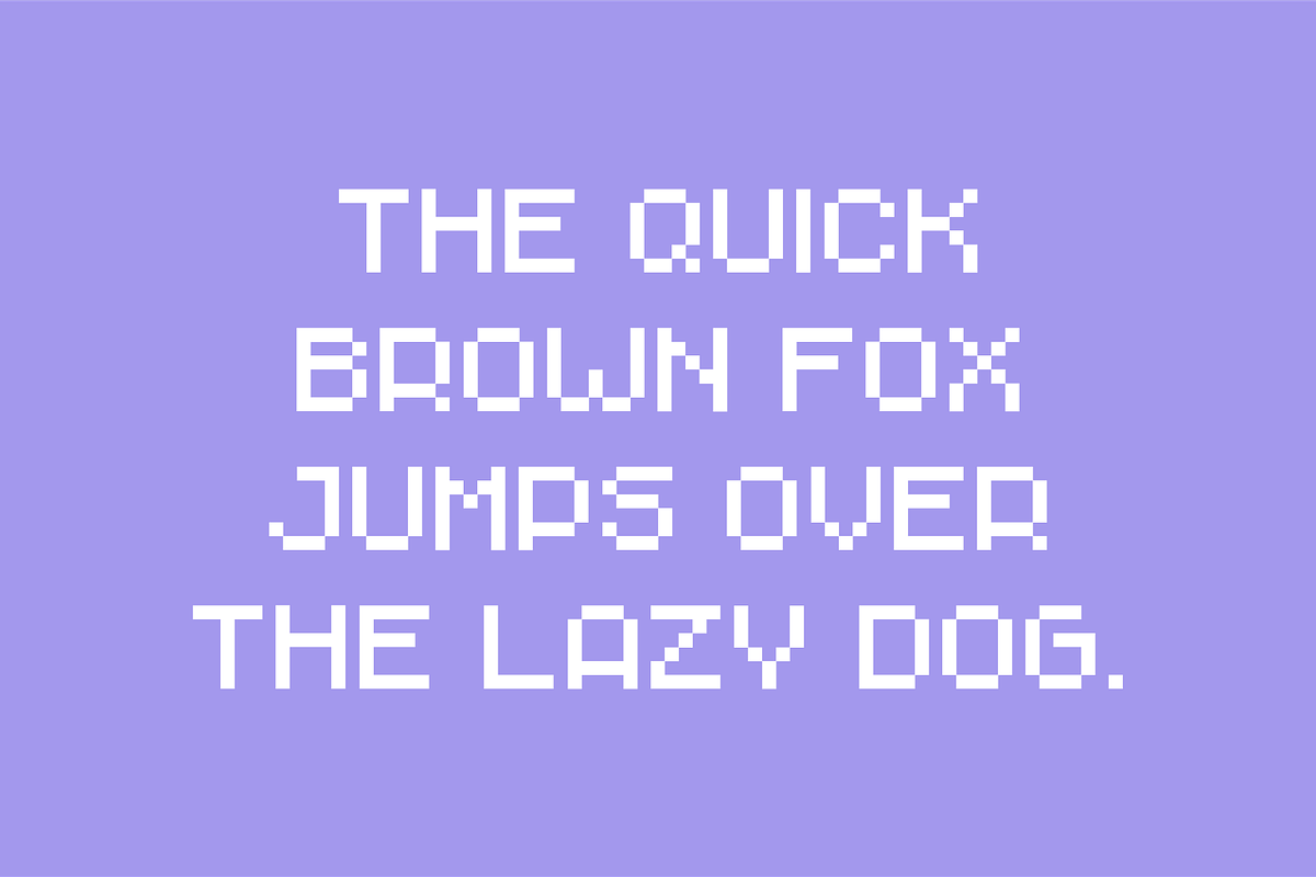 Monopix Pixel Game Font, a Sans Serif Font by alpercakici (Photo 11 of 12)