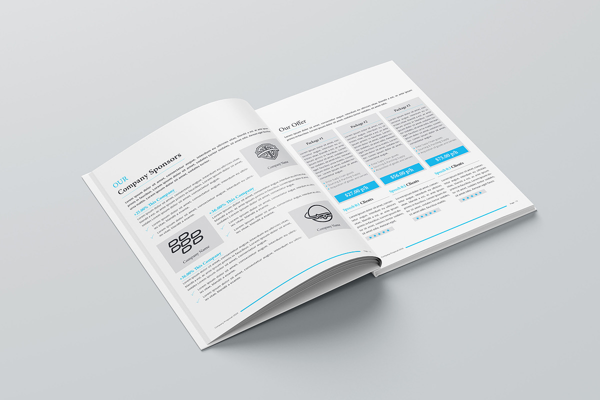 Proposal 16 page's, a Brochure Template by obayes (Photo 9 of 11)