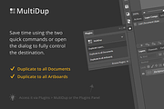 MultiDup - Batch Duplication in PS, a Plug-in Add-On by h3design (Thumbnail 3 of 5)