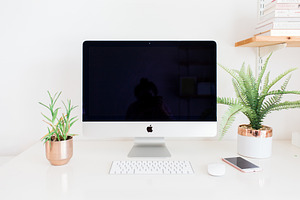 Imac desktop styled stock featuring imac, mac, and desktop, a Business Photo by StyledForTwo